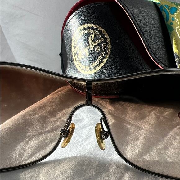 Ray-Ban RB 3268 Black and Gunmetal Sunglasses - Picture 5 of 5